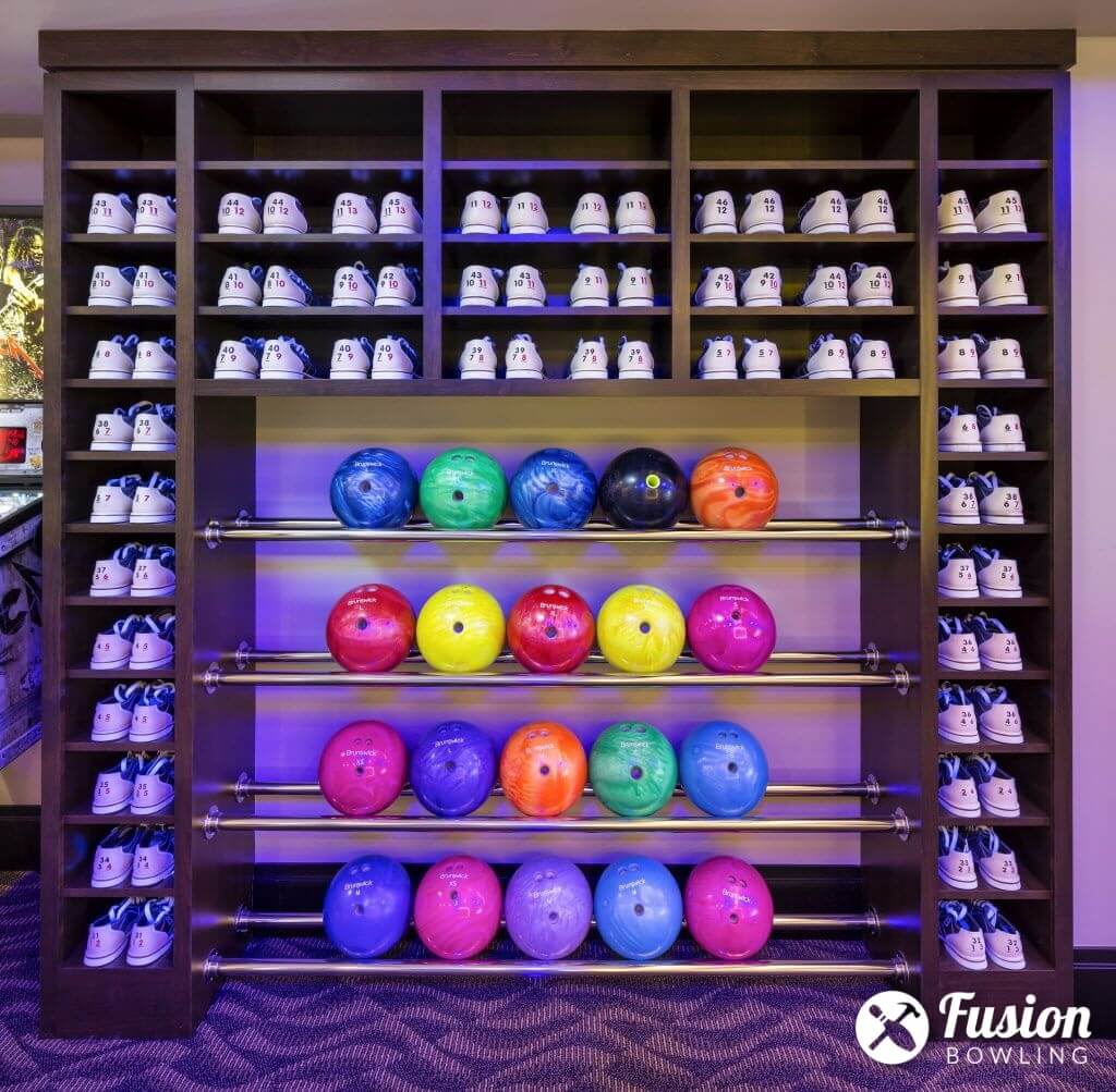 Storage Ideas for Home Bowling Alley Balls & Shoes